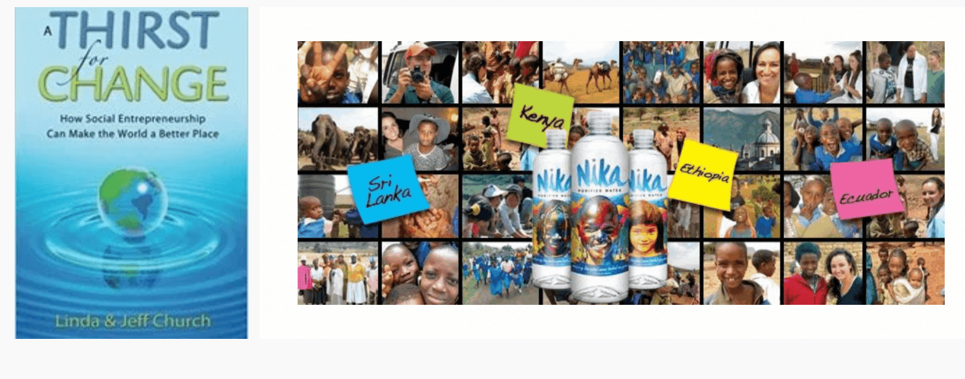 Nika Water - A Thirst for Change by Linda and Jeff Church